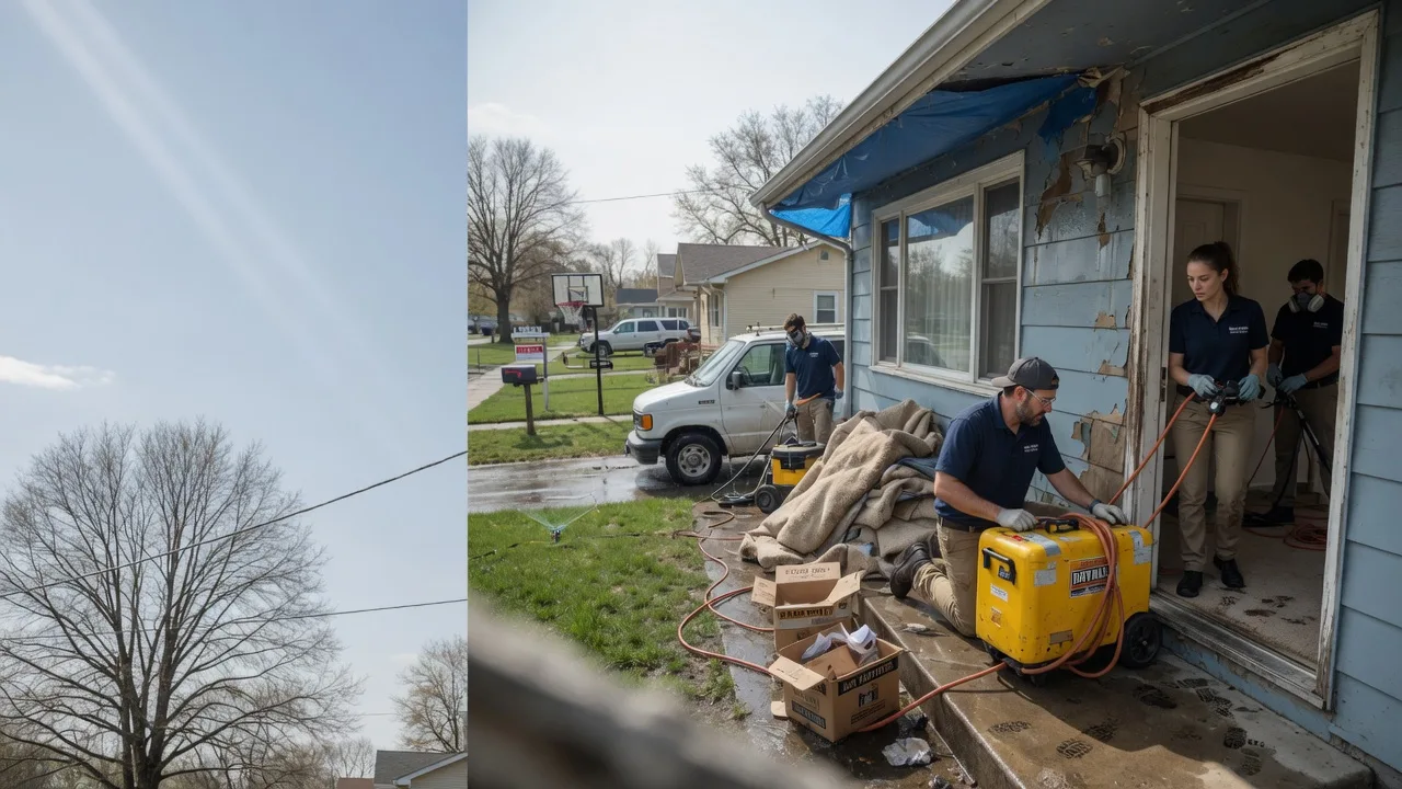 Basement Flood Cleanup in Brooklyn, IN near me